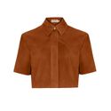Camisa Sofia em Camurça