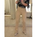 Calça Lez a Lez Boot Cut Bege 