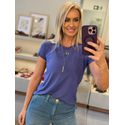 T-shirt Youbasic Bali Gola Redonda Azul 0310