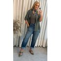 Camisa Lisa Em Linho 100% Italiano Fendi 3008