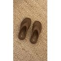 Flat Carrano Papete Couro Marrom Mocha 1509
