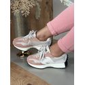 Tênis New Balance 327 Warped Rosa 1005