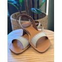 Rasteira CS Shoes Paula Niquel 0910 