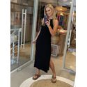 Vestido Youbasic Canelado Zurique Preto 1909