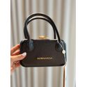 Bolsa Morena Rosa Clutch Com Alça De Mão Preto