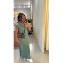Vestido Youbasic Longo Verde 0310