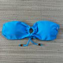 Top Tomara que Caia Azul Turquesa Textura 