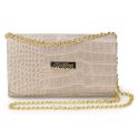 Clutch Feminina Sintético Off White