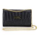 Clutch Feminina Sintético Preto