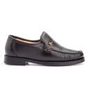Mocassim Masculino Conforto Couro Legitimo Preto