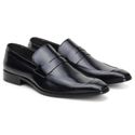 Sapato Social Loafer Gábrio Preto 