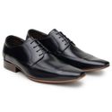 Sapato Social Derby Savino Preto