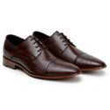 Sapato Social Derby Giacomo Tabaco