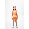 Baby Doll Infantil de Princesa em Malha Suede