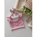 Cropped Primavera Rosa