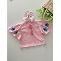 Blusa Dani Stitch Rosa 
