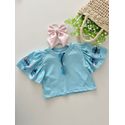 Blusa Dani Stitch Azul 