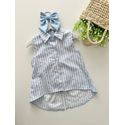 Camisa Yasmin Azul Listra 