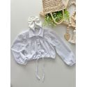 Camisa Cropped Beatriz Branca 
