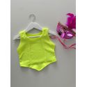 Cropped Luna Amarelo Neon