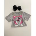 Cropped Tik Tok Cinza
