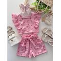 Conjunto Cerejinha Rosa