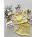 Conjunto Maria Fernanda Amarelo