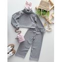 Conjunto Anita Cinza 