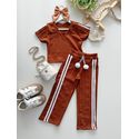 Conjunto Francine Caramelo 