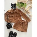 Conjunto Poliana Caramelo 