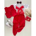 Conjunto Melissa Vermelho 