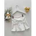 Short Saia Amora Branco
