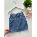 Saia Jeans Butterfly 