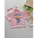 Tshirt Cropped Bobbie Goods Rosa