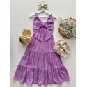 Vestido Agathá Lilás 
