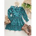 Vestido Flor De Liz Verde 