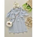 Vestido Mel Azul Bebe 