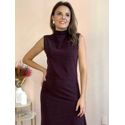 Blusa Anastasia Assimétrica - Marrom