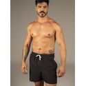 Short Linho Masculino Preto Dulk