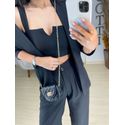 Cropped alfaiataria preto