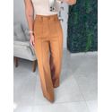Calça alfaiataria Monalisa marrom