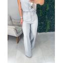 Calça alfaiataria Monalisa cinza