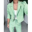 Blazer alfaiataria Maria verde