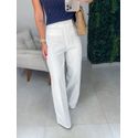 Calça alfaiataria Monalisa branca 