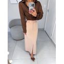 Saia alfaiataria rose
