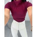 Blusa Tricot vinho