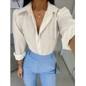 Camisa botões branca