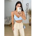 Cropped Betânia azul