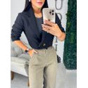 Blazer alfaiataria Ágata preto