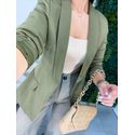 Blazer alfaiataria Julia verde